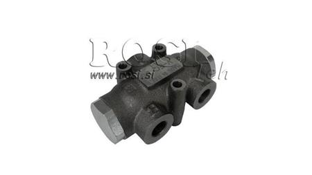 HYDRAULISK DISTRIBUTIONS VENTIL FLOW V01001 1 - 3 lit - 3/8 - 250 bar (max.300 bar) V-EQ8