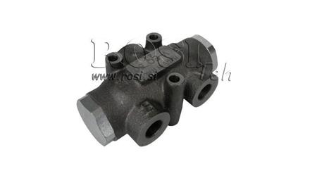 HYDRAULISK DISTRIBUTIONS VENTIL FLOW V01007 60 - 80 lit - 1/2 - 250 bar (max.300 bar) V-EQ50