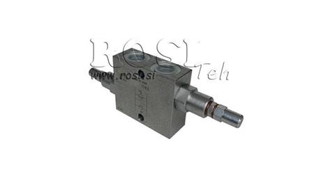 HYDRAULISK TRYKREGULATOR DOBBEL VAU 3/8 10-180 BAR