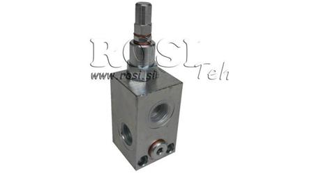RÉGULATEUR DE PRESSION HYDRAULIQUE VMP 1/2 10-180 BAR