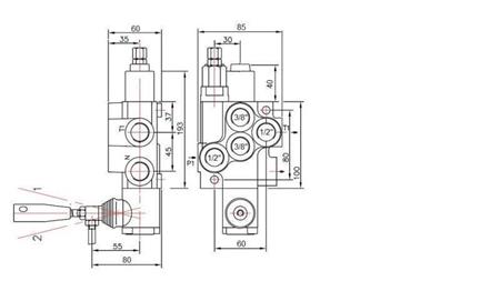 HYDRAULISK VENTIL 1xP40 HYDROMOTOR