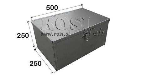 KOVOVÁ PREPRAVKA 500x250x250