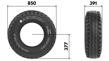 15.0/55-17 PNEUMATIKA AW909 14PL