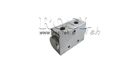 HYDRAULISK DISTRIBUTIONS VENTIL FLOW V1021 DFL 3-6 lit - 3/8 - 250 bar (max.300 bar) METAL