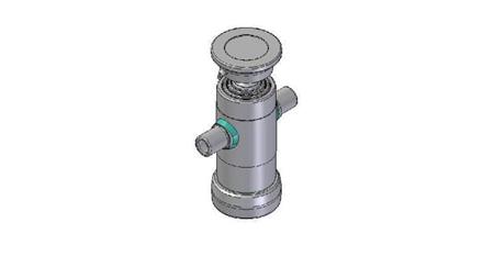 2031S -TELESKOPSKI CILINDER STANDARD/KROGLA 3 STOPNJE HOD 500 FI 95