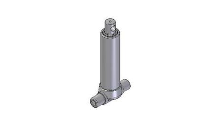2520F - TELESCOPISK CYLINDER INFERIOR – HUL 2 TRIN REJSE 455 DIAMETER 80
