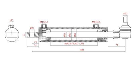 ΥΔΡΑΥΛΙΚΟΣ ΣΤΕΡΕΩΤΙΚΟΣ ΚΥΛΙΝΔΡΟΣ FIAT-NEW HOLLAND OEM-5189891