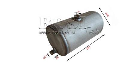OLIEBEHOLDER LAVET AF PLADEMETAL 11lit fi210-350mm