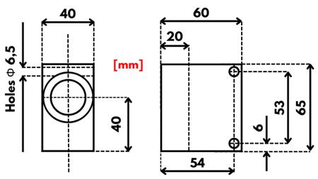 KUCŠTE ZA 2-SMJERNI HID. VENTIL REXROTH 1/2 70-LIT