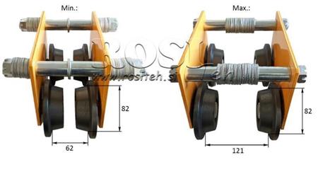 MANUEL DRIFT TIL INDUSTRIEL LIFT VOGN DWI 0.5 T