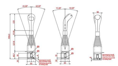 JOYSTICK NIMCO KEREK CSIGÁHOZ - GOMB NÉLKÜL