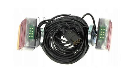 LED BAGLYGTER MED MAGNETISK KABEL