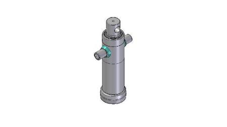 3021F -TELESKOPICKÝ CYLINDER ŠTANDARD/DIERA 2 STUPNE CESTA 495 PRIEMER 95