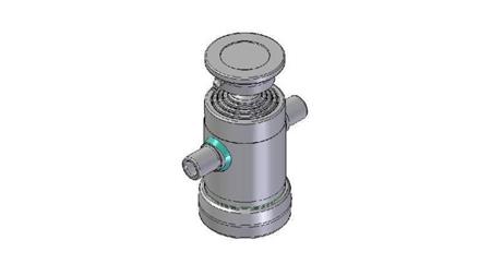 3060S -TELESCOPISK CYLINDER STANDARD/KUGLE 4 TRIN SLAG 500 DIAMETER 112