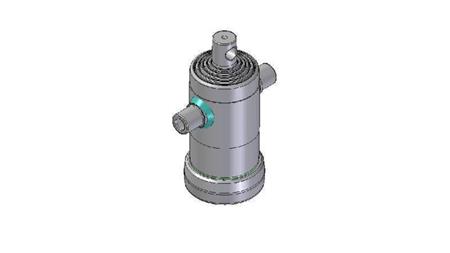 3091F -TELESCOPICKÝ VALEC ŠTANDARD/OTVOR 5 STUPŇOV ZDVIH 840 FI 124