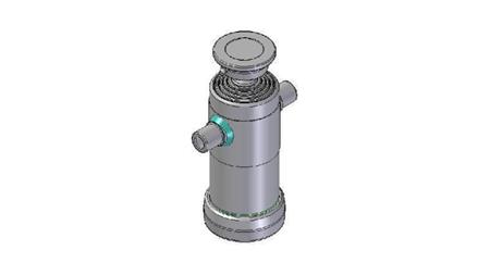 3092S -TELESCOPICKÝ CYLINDR STANDARD/KULIČKA 5 STUPŇŮ ZDVIH 1040 PRŮMĚR 124