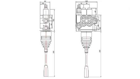 ΥΔΡ. ΒΑΛΒΙΔΑ 2xP40 JOYSTICK