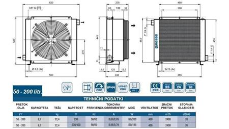OLAJHŰTŐ AC 230V HY05701 50-200 LITER