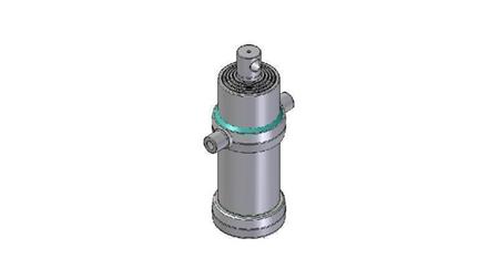 4050F -TELESCOPICKÝ CYLINDR STANDARD/DÍRA 5 STUPŇŮ ZDVIH 1870 FI 170