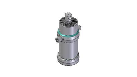 4060F - TELESCOPIC CYLINDER STANDARD/HOLE 6 STAGES STROKE 2225 FI 190