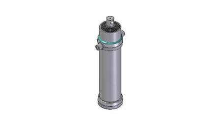 4066F -TELESCOPISK CYLINDER STANDARD/HUL 6 TRIN SLAG 4185 DIAMETER 190