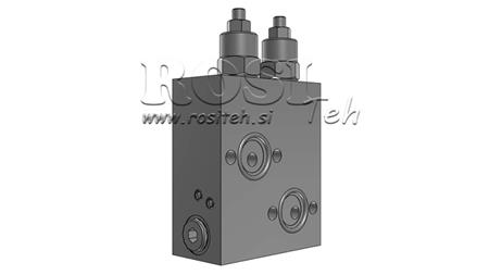VÁLVULA PARA FRENOS HIDRÁULICOS DEL MOTOR HIDRÁULICO KPBR-250/1/D