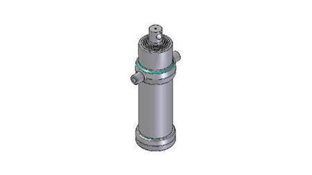 5002F -TELESCOPISK CYLINDER STANDARD/HUL 5 TRIN SLAG 2470 FI 170