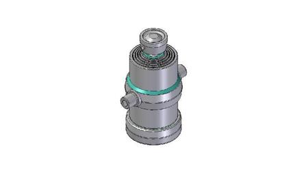 5005S - TELESCOPIC CYLINDER STANDARD/BALL 5 ETAPPI LÖÖK 1275 DIAMEETER 190