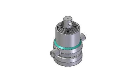 6017F -TELESCOPICKÝ CYLINDR STANDARD/OTVOR 6 STUPŇŮ ZDVIH 985 FI 170