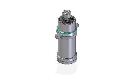 7021S - TELESCOPICKÝ CYLINDR STANDARD/KULIČKA 7 STUPŇŮ CESTA 2955 PRŮMĚR 190
