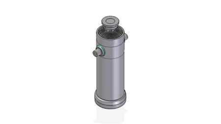 7039S - TELESCOPIC CYLINDER STANDARD/BALL 7 STAGES TRAVEL 4234 DIAMETER 240