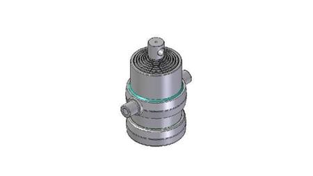 8003F -TELESCOPISK CYLINDER STANDARD/HUL 8 TRIN SLAG 1700 FI 190
