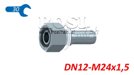 HYDRAULISK ANSLUTNING DKOS 16 S HON DN12-M24X1,5