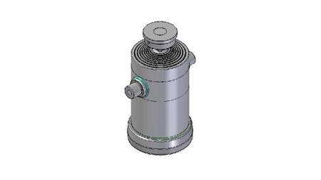8055S - TELESCOPICKÝ CYLINDR STANDARD/KULIČKA 8 STUPŇŮ ZDVIH 3105 PRŮMĚR 300