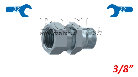 HÜDRAULIKADUUBLIVÕTI SÜÜT NUT 3/8