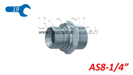 HÜDRAULILINE KAHEKORDNE KLAPP AS8-BSP1/4