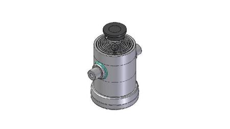 9033S - TELESCOPICKÝ CYLINDR STANDARD/KULIČKA 9 STUPŇŮ ZDVIH 2887 PRŮMĚR 270
