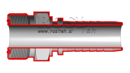 HÜDRAULILINE ÜHENDUS AGORFS MEES DN19-1 7/16-12