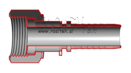 HÜDRAULILINE ÜHENDUS DKORFS NAINE DN8-13/16-16