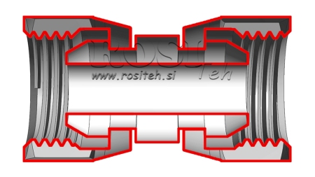 HÜDRAULILINE ÜHENDUSKONNEKTOR NZ