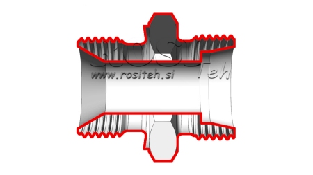 HÜDRAULILINE KAHEKORDNE KLAPP AS12-BSP1/2
