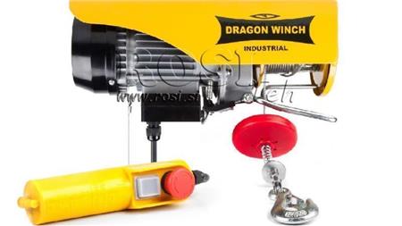 230 V ELEKTRILINE WINCH DWI 125/250 kg