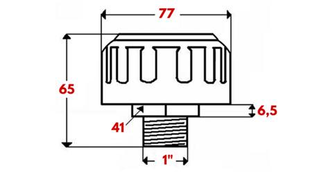 CAPUCHON DE REMPLISSAGE EN MÉTAL AVEC AÉRATION 3/4''