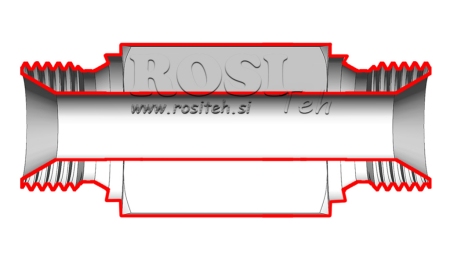 HÜDRAULIKALINE ADAPTER MEES-MEES 1/2