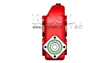 PŘEVODOVKA - PŘEVODOVKA RT210 PRO HYDRAULICKÝ MOTOR MP/MR/MS POMĚR 16.4:1