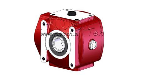 REDUKTOR - SZOROZÓ RT45 HIDRAULIKUS MOTOR MP/MR arány 1,9:1