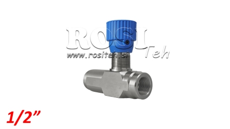 FLOW REGULATOR VRFU - DAMPING NON-RETURN VALVE 1/2 UNIDIRECTIONAL - 50LIT
