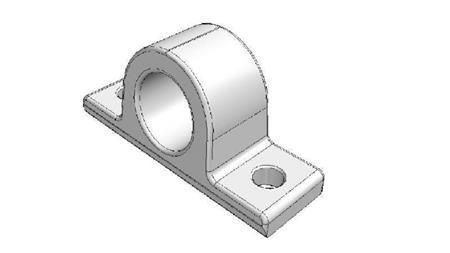 HOLDER AF TELESCOPISK CYLINDER FI40