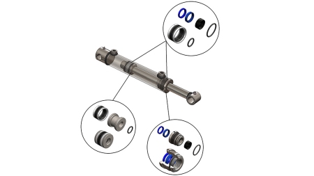TÆTNINGSSÆT TIL HYDRAULIKCYLINDER  100/50