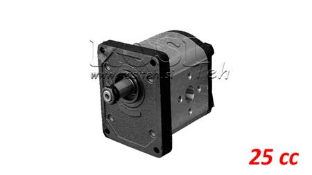 MOTOR HIDRÁULICO DE ENGRENAGE (20MR25X546) CILINDROS TELESCÓPICOS - VOLQUETE - 25CC